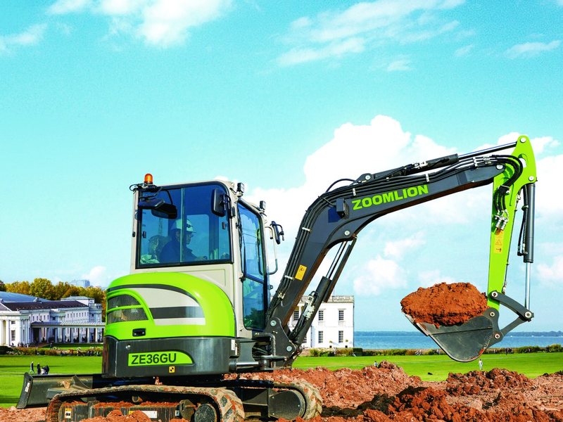 Zoomlion ZE36GU mini excavator