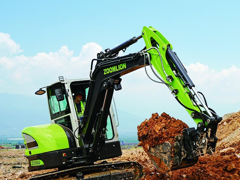 Zoomlion ZE55GU mini excavator