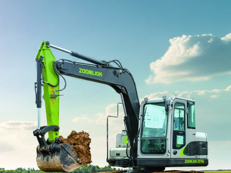 Zoomlion ZE75G crawler excavator